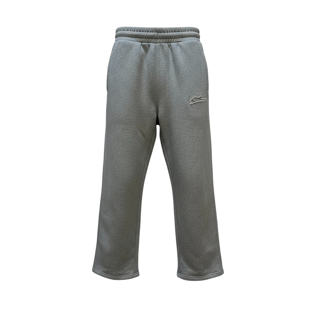 OPEN LEG JOGGER GREY