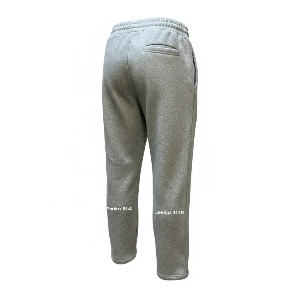 OPEN LEG JOGGER GREY